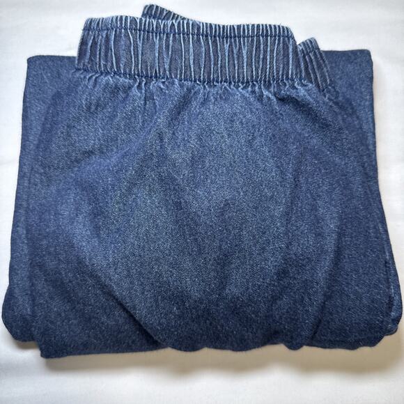 Drapers & Damons Womens Plus 1X Pull On Capri Jeans Elastic Waist Stretch EUC - Picture 12 of 12